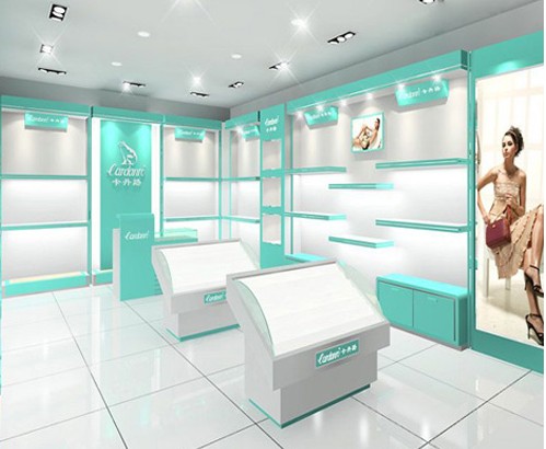 女装展柜效果图