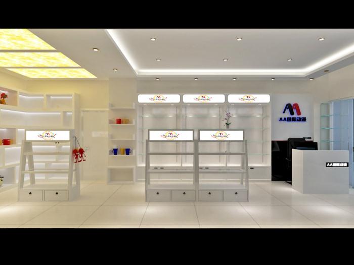 数码展柜效果图
