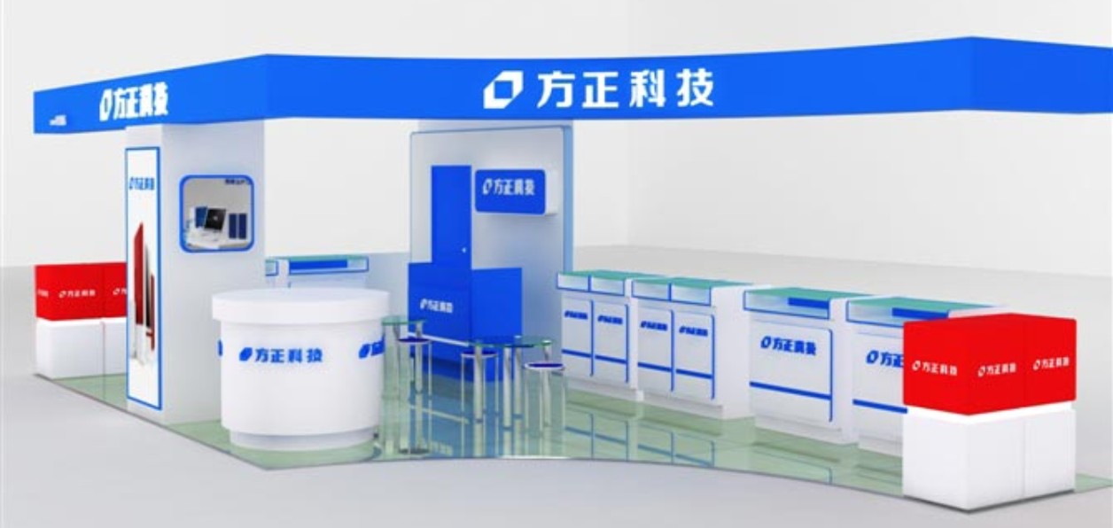 数码展柜效果图