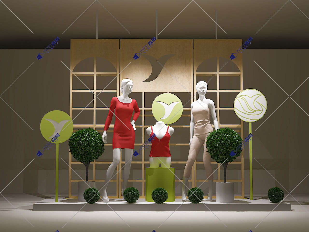 女装展柜
